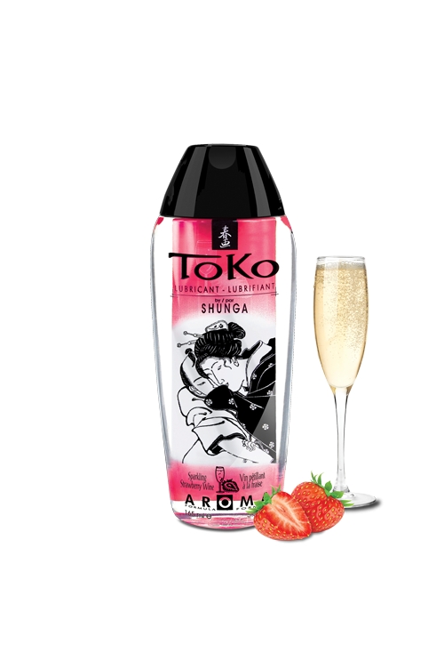 Gleitmittel Erdbeere Champagner