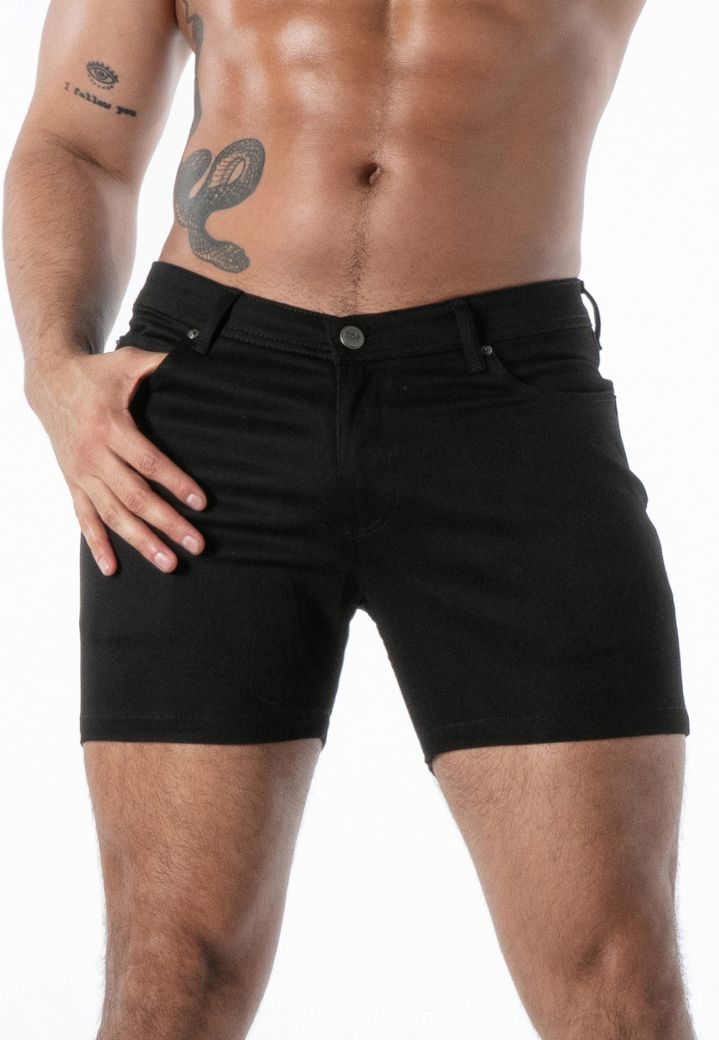Sexy Herren-Shorts aus Jeans mit abnehmbarem Rückenteil