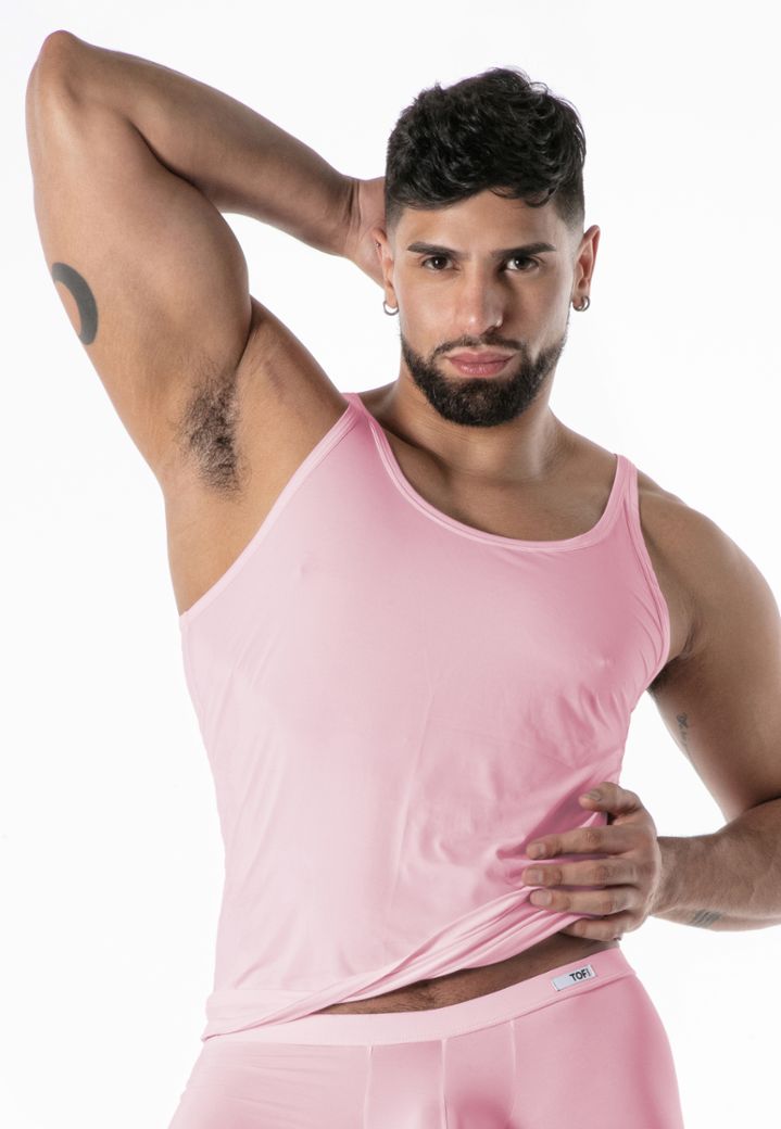 My Love microvezel tanktop, second-skin die blikken vangt