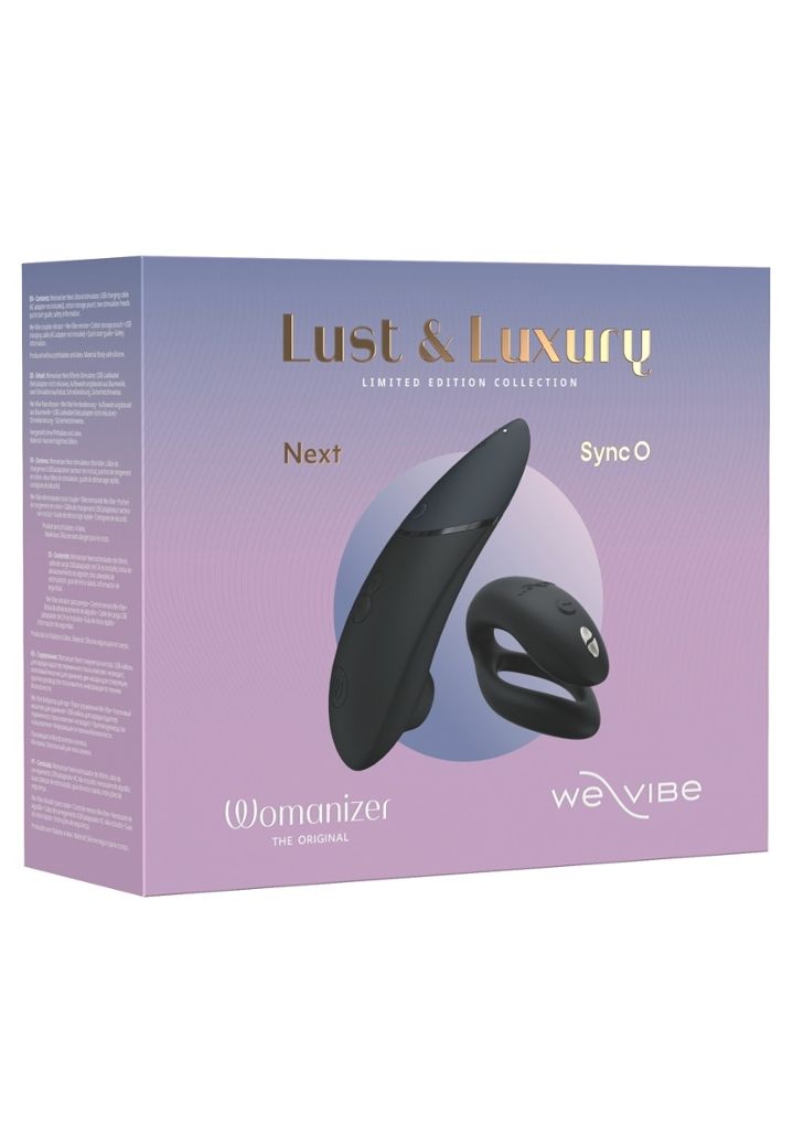 Coffret Womanizer NEXT & We-Vibe Sync O Limited Edition Lust & Luxury: 2 Toys Premium, 1 Prix
